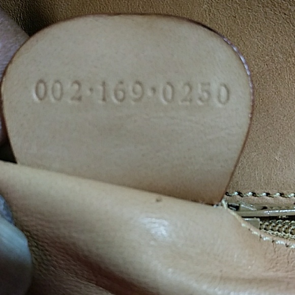 VINTAGE GUCCI Canvas & leather Bag - Picture 8 of 8